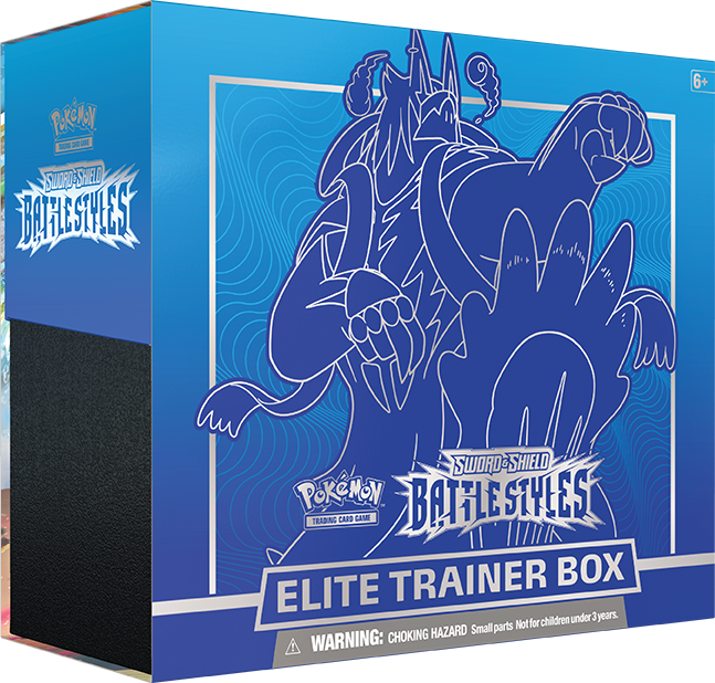 Pokemon SWSH5 Battle Styles Elite Trainer Box - Rapid Strike (BLUE)